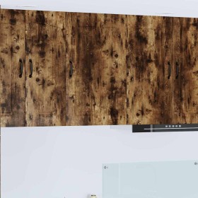 Armario de cocina mural Roble ahumado 50 x 31 x 80 cm