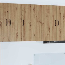 Armario de cocina mural Roble artesanal 50 x 31 x 80 cm