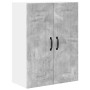 Armario de cocina mural Gris Concreto 60 x 31 x 80 cm