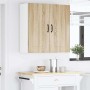 Armario de cocina mural con puerta Roble Sonoma 80 x 31 x 80 cm