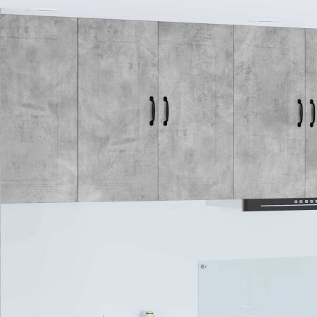 Armario de cocina mural Gris Concreto 80 x 31 x 80 cm