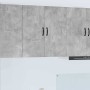 Armario de cocina mural Gris Concreto 80 x 31 x 80 cm