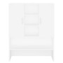 Mueble de lavadora blanco