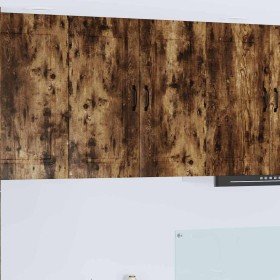 Armario de cocina mural Roble ahumado 80 x 31 x 80 cm