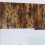 Armario de cocina mural Roble ahumado 80 x 31 x 80 cm