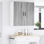 Armario de cocina mural con estante Gris Sonoma 80 x 31 x 80 cm