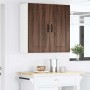 Armario de cocina mural con puerta Roble Marrón 80 x 31 x 80 cm