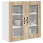 Armario de cocina mural con puerta Roble Sonoma 80 x 31 x 80 cm
