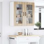 Armario de cocina mural con puerta Roble Sonoma 80 x 31 x 80 cm