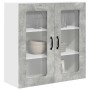 Armario de cocina mural Gris Concreto 80 x 31 x 80 cm