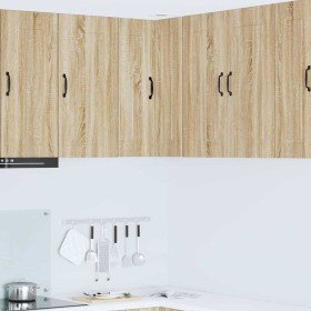 Armario de cocina mural con puerta Roble Sonoma 57 x 57 x 80 cm en Armarios de cocina | Comprar online en Foro24