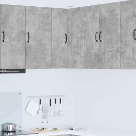 Armario de cocina mural Gris Concreto 57 x 57 x 80 cm