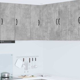 Armario de cocina mural Gris Concreto 57 x 57 x 80 cm