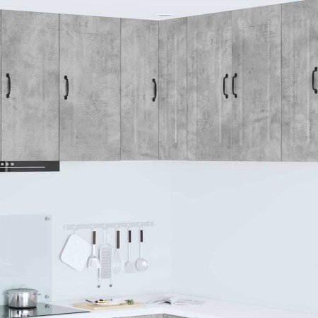 Armario de cocina mural Gris Concreto 57 x 57 x 80 cm en Armarios de cocina | Comprar online en Foro24