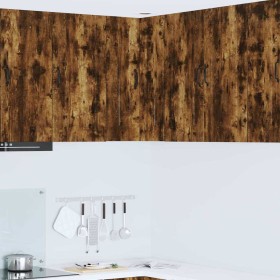 Armario de cocina mural Roble ahumado 57 x 57 x 80 cm