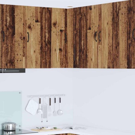 Armario de cocina mural con puerta Madera Vieja 57 x 57 x 80 cm