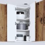Armario de cocina mural con puerta Madera Vieja 57 x 57 x 80 cm