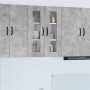 Armario de cocina mural Gris Concreto 60 x 31 x 80 cm