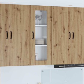 Armario de cocina mural Roble artesanal 40 x 31 x 100 cm