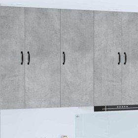 Armario de cocina mural Gris Concreto 40 x 31 x 100 cm