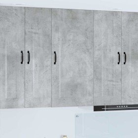 Armario de cocina mural Gris Concreto 50 x 31 x 100 cm
