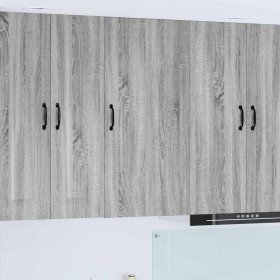 Armario de cocina mural con puerta Gris Sonoma 50 x 31 x 100 cm