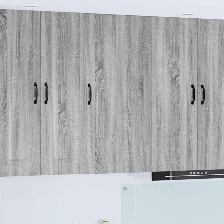 Armario de cocina mural con puerta Gris Sonoma 50 x 31 x 100 cm