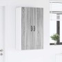 Armario de cocina mural con puerta Gris Sonoma 60 x 31 x 100 cm