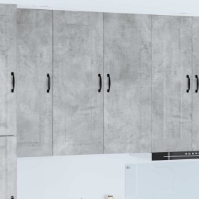 Armario de cocina mural Gris Concreto 80 x 31 x 100 cm