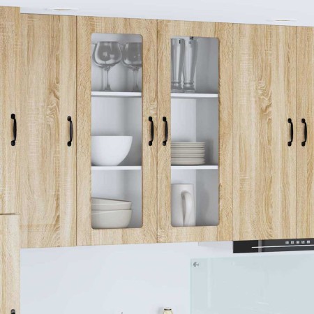 Armario de cocina mural Roble Sonoma 80 x 31 x 100 cm