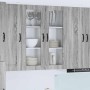 Armario de cocina mural con puerta Gris Sonoma 80 x 31 x 100 cm