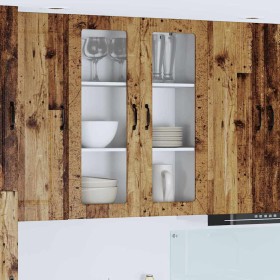 Armario de cocina mural Madera Vieja 80 x 31 x 100 cm