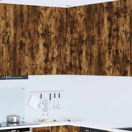 Armario de cocina mural Roble ahumado 57 x 57 x 100 cm