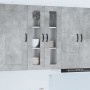 Armario de cocina mural Gris Concreto 60 x 31 x 100 cm