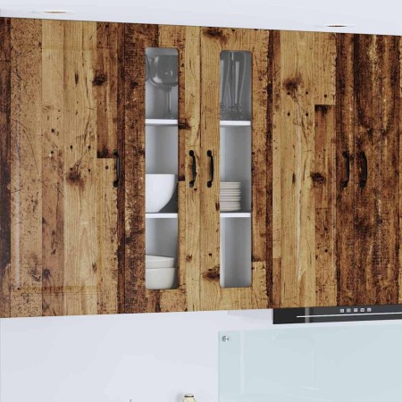 Armario de cocina mural Madera Vieja 60 x 31 x 100 cm