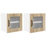 Armario de cocina mural 2 pcs Roble Sonoma 40 x 31 x 40 cm
