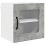 Armario de cocina mural 2 pcs Gris Concreto 40 x 31 x 40 cm