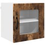 Armario de cocina mural 2 pcs Roble ahumado 40 x 31 x 40 cm