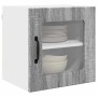 Armario de cocina mural 2 pcs Gris Sonoma 40 x 31 x 40 cm