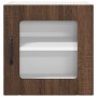 Armario de cocina mural 2 pcs Roble Marrón 40 x 31 x 40 cm