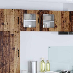 Armario de cocina mural 2 pcs Madera Vieja 40 x 31 x 40 cm