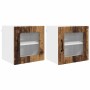 Armario de cocina mural 2 pcs Madera Vieja 40 x 31 x 40 cm