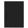 Armario de cocina mural con estante 2 pcs Negro 30 x 31 x 40 cm
