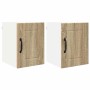 Armario de cocina mural 2 pcs Roble Sonoma 30 x 31 x 40 cm