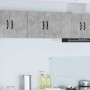 Armario de cocina mural 2 pcs Gris Concreto 30 x 31 x 40 cm