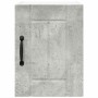Armario de cocina mural 2 pcs Gris Concreto 30 x 31 x 40 cm