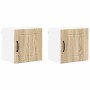 Armario de cocina mural 2 pcs Roble Sonoma 40 x 31 x 40 cm