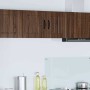 Armario de cocina mural 2 pcs Roble Marrón 40 x 31 x 40 cm