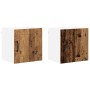Armario de cocina mural 2 pcs Madera Vieja 40 x 31 x 40 cm