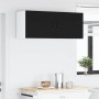 Armario de cocina mural con estante Negro 50 x 31 x 40 cm